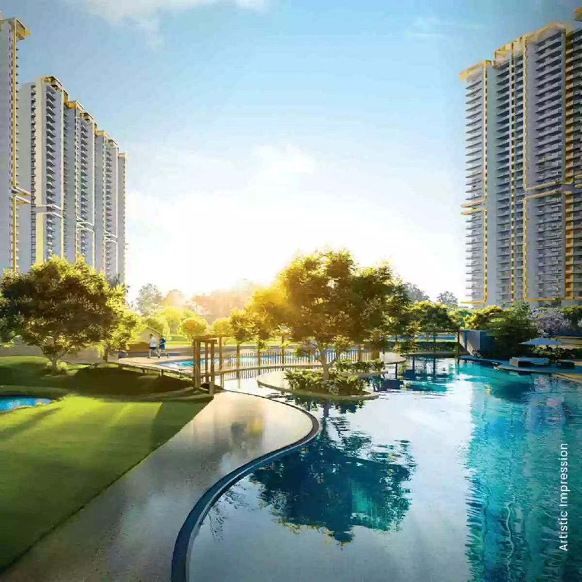 M3M Forestia West Manesar Elevation Image